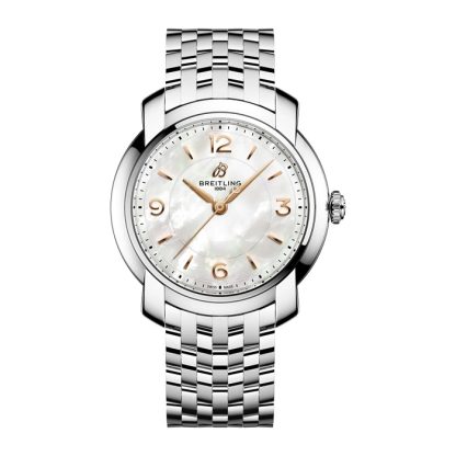 Breitling Lady Premier 32mm Ladies Watch Mother Of Pearl A77330121A2A1