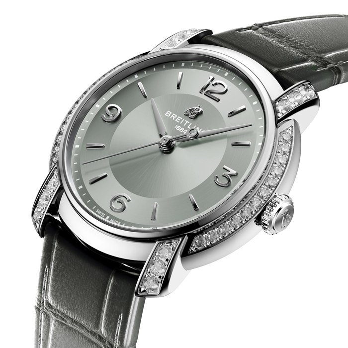 Breitling Lady Premier 36mm Ladies Watch Grey A10310671M1P1 - Image 2