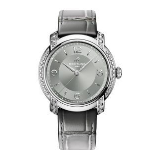 Breitling Lady Premier 36mm Ladies Watch Grey A10310671M1P1