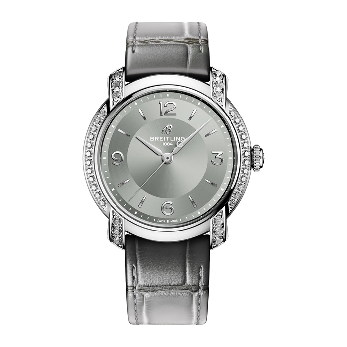 Breitling Lady Premier 36mm Ladies Watch Grey A10310671M1P1