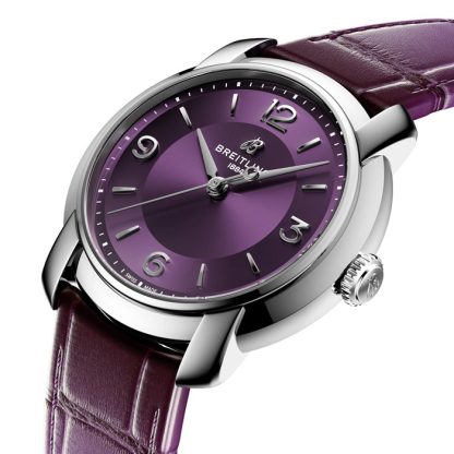 Breitling Lady Premier 36mm Ladies Watch Purple A10310121Q1P1 - Image 2