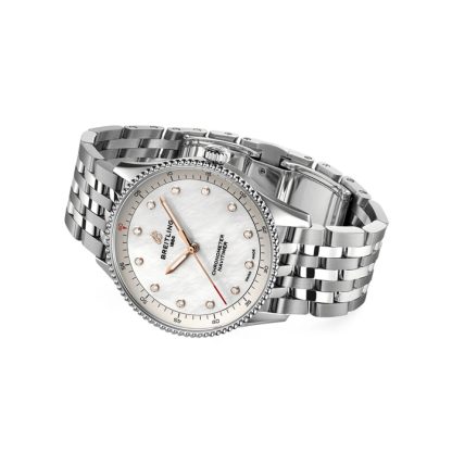 Breitling Navitimer 32mm Ladies Watch White Mother Of Pearl A77320E61A2A1 - Image 4