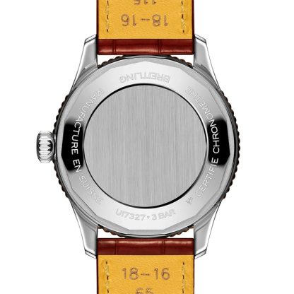 Breitling Navitimer 36mm Ladies Watch White Mother Of Pearl Alligator U17327211A1P1 - Image 2