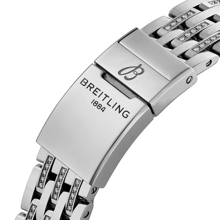 Breitling Navitimer Automatic 35mm Ladies Watch Mother Of Pearl A17395721G1A1 - Image 5