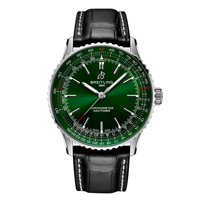 Breitling Navitimer Automatic 41mm Mens Watch Green A17329371L1P1
