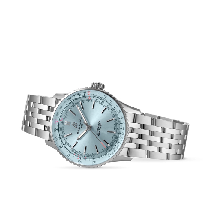 Breitling Navitimer Automatic 41mm Mens Watch Light Blue Stainless Steel A17329171C1A1 - Image 3