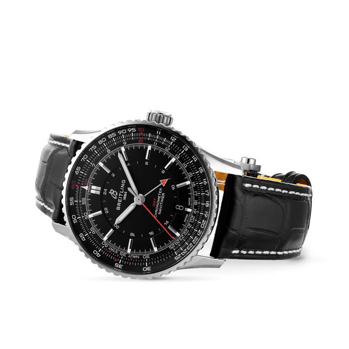 Breitling Navitimer Automatic GMT 41mm Mens Watch Black A32310251B1P1 - Image 3