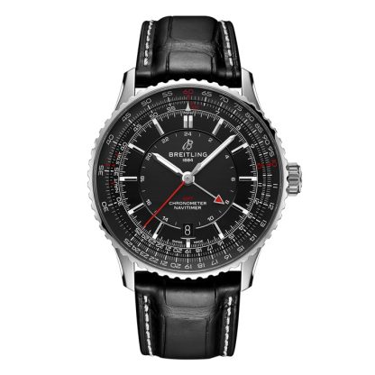Breitling Navitimer Automatic GMT 41mm Mens Watch Black A32310251B1P1