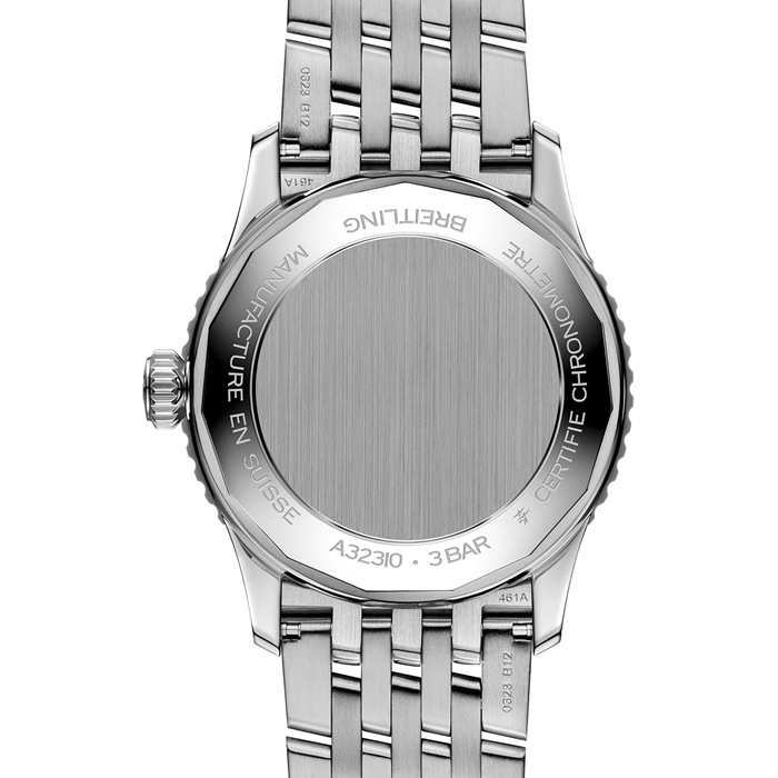 Breitling Navitimer Automatic GMT 41mm Mens Watch Black Stainless Steel A32310251B1A1 - Image 2