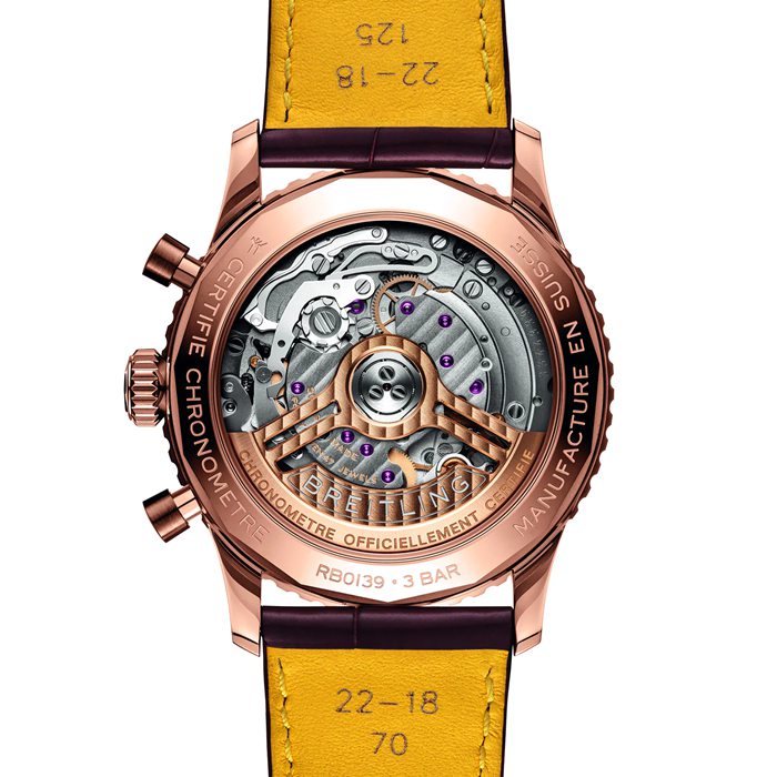 Breitling Navitimer B01 Chronograph 41 18k Red Gold Watch RB0139211G1P1 - Image 2