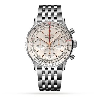 Breitling Navitimer B01 Chronograph 41 Stainless Steel Watch AB0139211G1A1