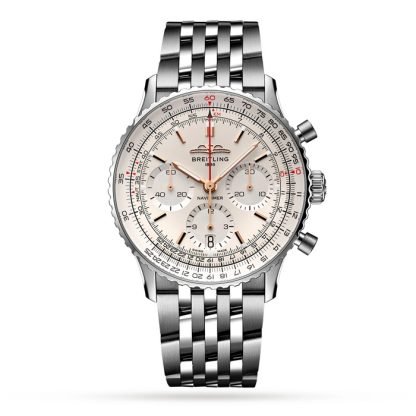 Breitling Navitimer B01 Chronograph 41 Stainless Steel Watch AB0139211G1A1