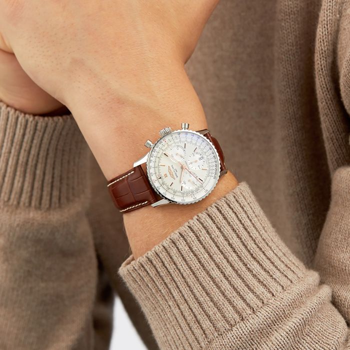 Breitling Navitimer B01 Chronograph 41 Stainless Steel Watch AB0139211G1P1 - Image 2