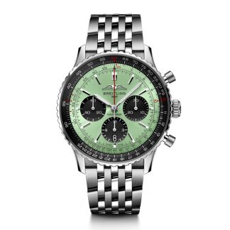 Breitling Navitimer B01 Chronograph 43 Stainless Steel Mint Watch AB0138241L1A1