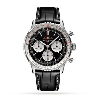 Breitling Navitimer B01 Chronograph 43 Stainless Steel Watch AB0138211B1P1