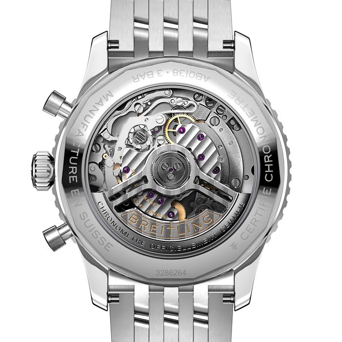 Breitling Navitimer B01 Chronograph 43 Stainless Steel Watch AB0138241K1A1 - Image 4