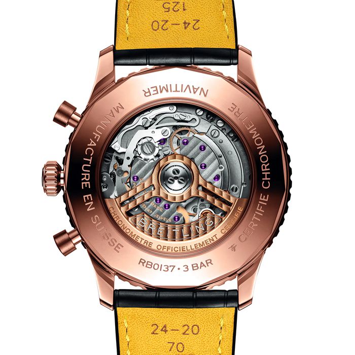 Breitling Navitimer B01 Chronograph 46 18k Red Gold Watch RB0137241G1P1 - Image 2