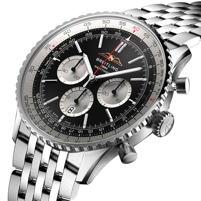 Breitling Navitimer B01 Chronograph 46 Stainless Steel Watch AB0137211B1A1 - Image 2
