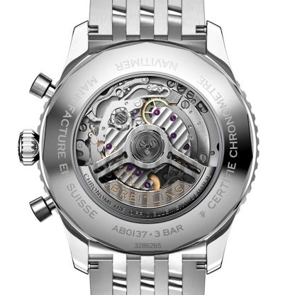 Breitling Navitimer B01 Chronograph 46 Stainless Steel Watch AB0137211B1A1 - Image 4