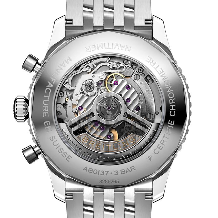 Breitling Navitimer B01 Chronograph 46 Stainless Steel Watch AB0137211B1A1 - Image 4