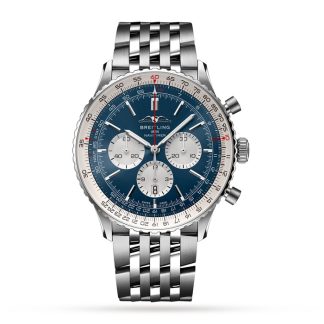 Breitling Navitimer B01 Chronograph 46 Stainless Steel Watch AB0137211C1A1