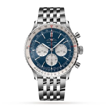 Breitling Navitimer B01 Chronograph 46 Stainless Steel Watch AB0137211C1A1