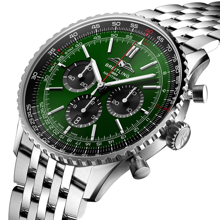 Breitling Navitimer B01 Chronograph 46 Stainless Steel Watch AB0137241L1A1 - Image 2
