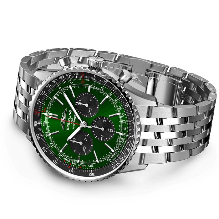 Breitling Navitimer B01 Chronograph 46 Stainless Steel Watch AB0137241L1A1 - Image 3