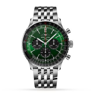 Breitling Navitimer B01 Chronograph 46 Stainless Steel Watch AB0137241L1A1
