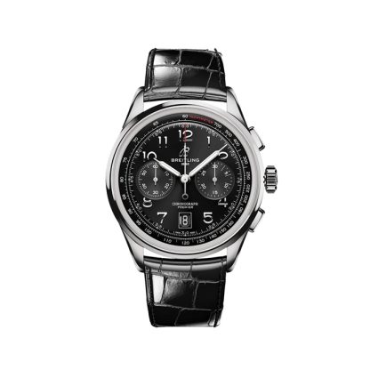 Breitling Premier B01 Chronograph 42mm Mens Watch Black AB0145221B1P1