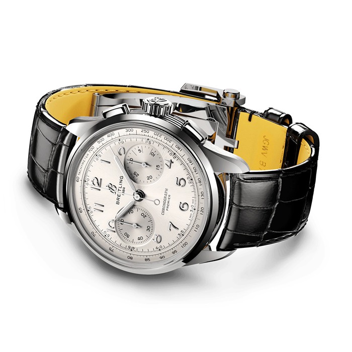 Breitling Premier B09 Chonograph 40mm Mens Watch Silver AB0930371G1P1 - Image 3