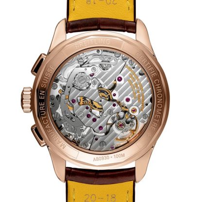Breitling Premier B09 Chronograph 40 18k Red Gold Watch RB0930371G1P1 - Image 2