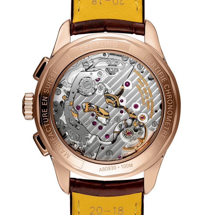 Breitling Premier B09 Chronograph 40 18k Red Gold Watch RB0930371G1P1 - Image 2