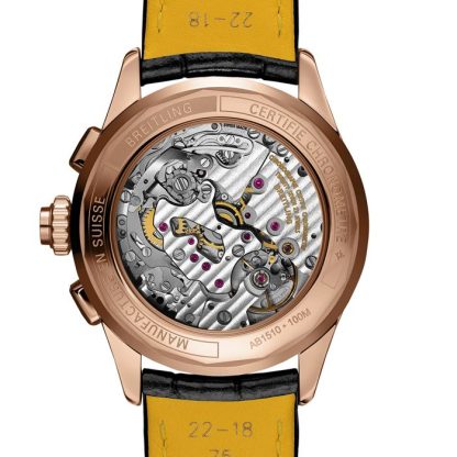 Breitling Premier B15 Duograph 42 18k Red Gold Watch RB1510251B1P1 - Image 2