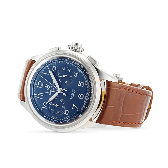 Breitling Premier B15 Duograph 42 Leather Strap Watch AB1510171C1P1 - Image 4
