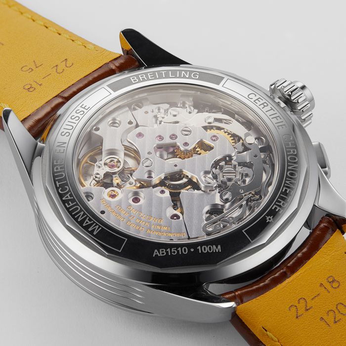 Breitling Premier B15 Duograph 42 Leather Strap Watch AB1510171C1P1 - Image 5