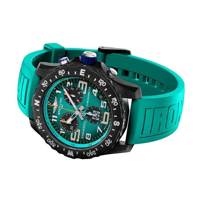 Breitling Professional Endurance Pro IRONMAN® 70.3 World Championship 2025 Limited Edition Quartz 44mm Mens Watch Turquoise X823101K1C1S1 - Image 3