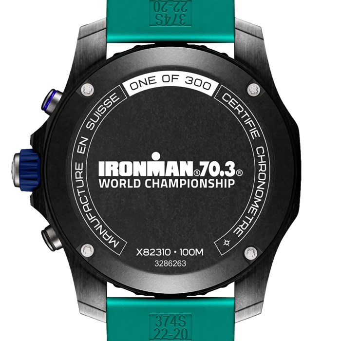 Breitling Professional Endurance Pro IRONMAN® 70.3 World Championship 2025 Limited Edition Quartz 44mm Mens Watch Turquoise X823101K1C1S1 - Image 4