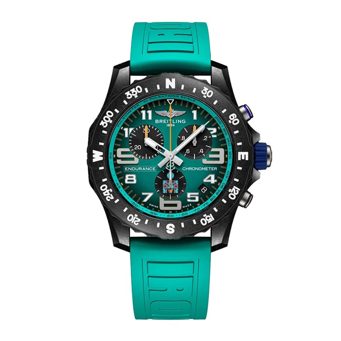 Breitling Professional Endurance Pro IRONMAN® 70.3 World Championship 2025 Limited Edition Quartz 44mm Mens Watch Turquoise X823101K1C1S1