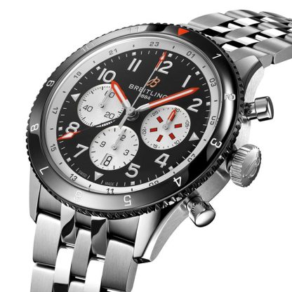 Breitling Super AVI B04 Chronograph GMT 46 Mosquito Watch YB04451A1B1A1 - Image 2