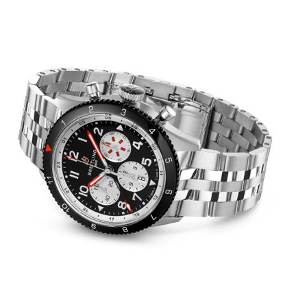 Breitling Super AVI B04 Chronograph GMT 46 Mosquito Watch YB04451A1B1A1 - Image 3