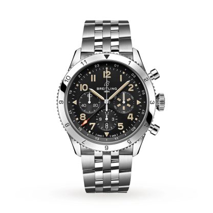 Breitling Super AVI B04 Chronograph GMT 46 P-51 Mustang Watch AB04453A1B1A1