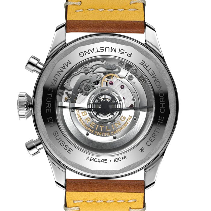 Breitling Super AVI B04 Chronograph GMT 46 P-51 Mustang Watch AB04453A1B1X1 - Image 2