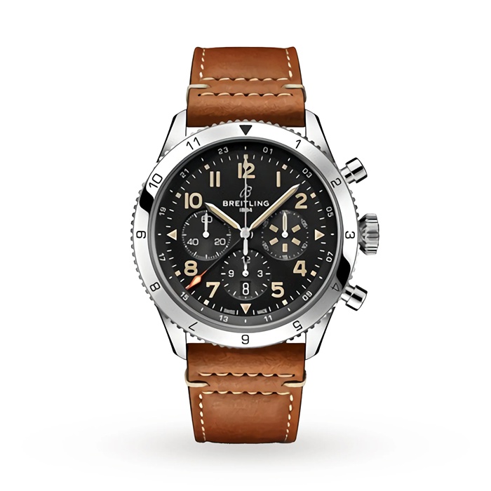 Breitling Super AVI B04 Chronograph GMT 46 P-51 Mustang Watch AB04453A1B1X1