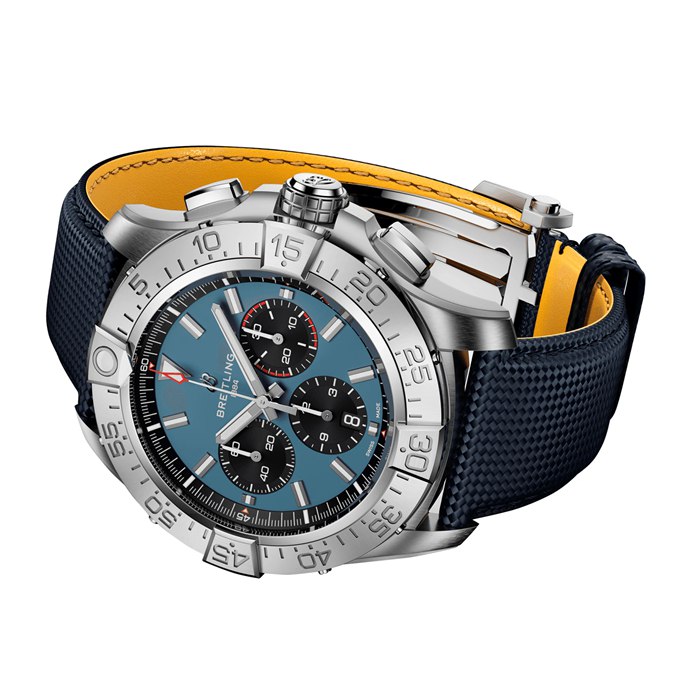 Breitling Super Avenger B01 Chronograph 46mm Mens Watch Blue EB0148101C1X1 - Image 3