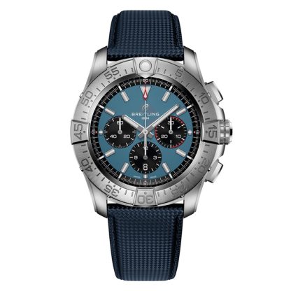 Breitling Super Avenger B01 Chronograph 46mm Mens Watch Blue EB0148101C1X1
