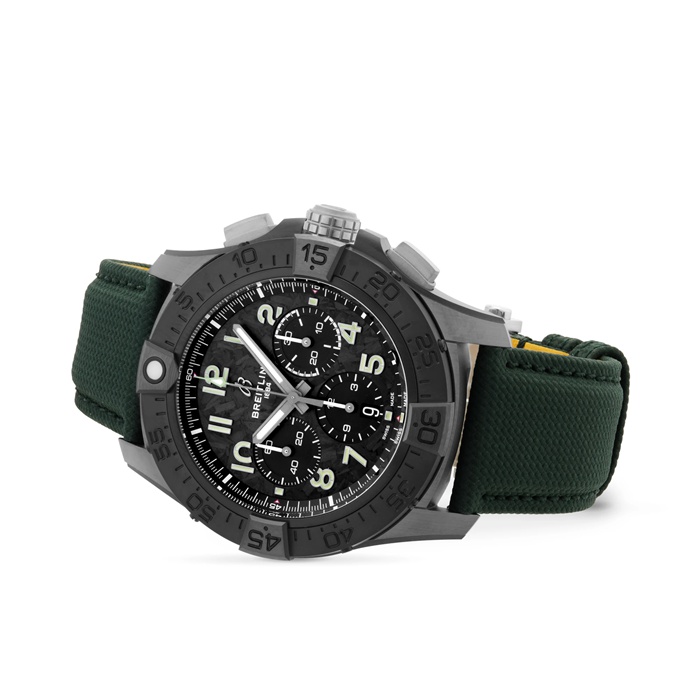 Breitling Super Avenger B01 Chronograph 46mm Mens Watch Green SB0148101B1X1 - Image 3