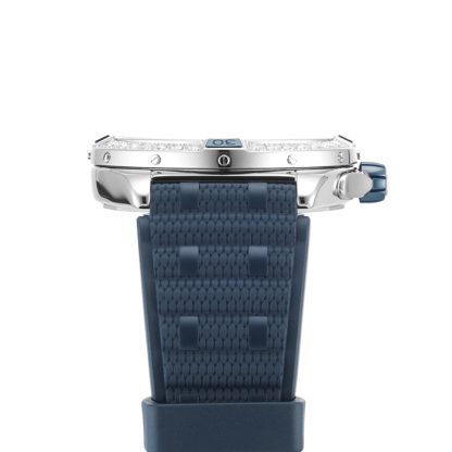 Breitling Super Chronomat Automatic 38 Blue Rubber Strap Watch A17356531C1S1 - Image 5