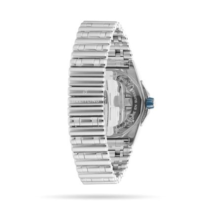 Breitling Super Chronomat Automatic 38 Blue Stainless Steel Bracelet Watch A17356531C1A1 - Image 4