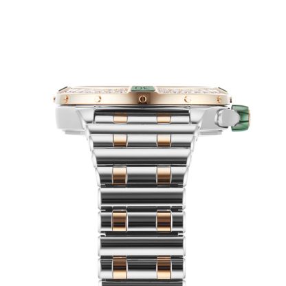 Breitling Super Chronomat Automatic 38 Green Stainless Steel & 18ct Rose Gold Watch U17356531L1U1 - Image 5